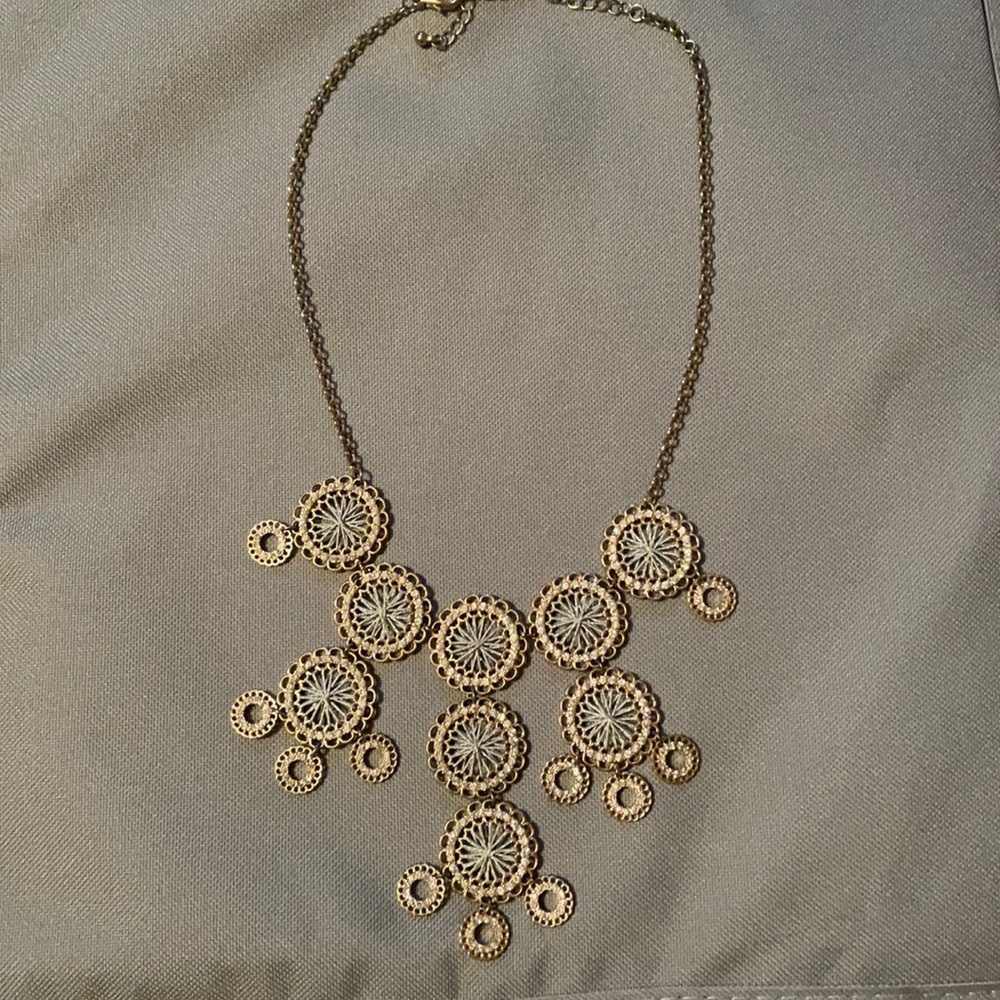 Silver and Gold Necklace